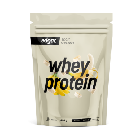 Proteine del siero del latte alla banana - Peso 800 g